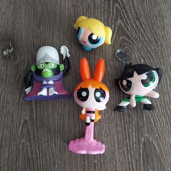 Burger King Powerpuff Girls Figures Cartoon Network - Picture 3 of 6